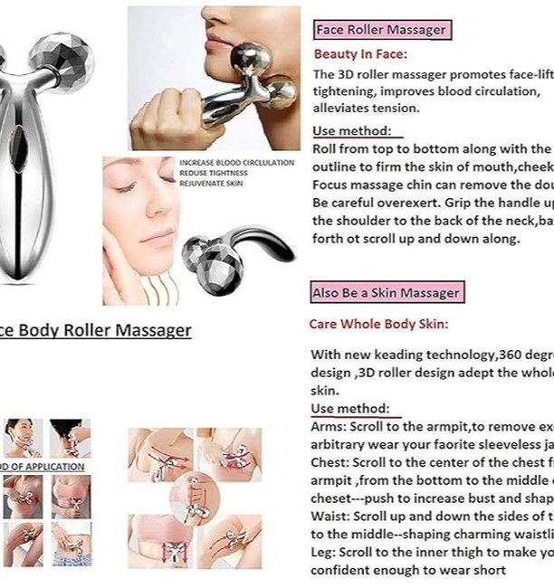 3D Face Massager Roller