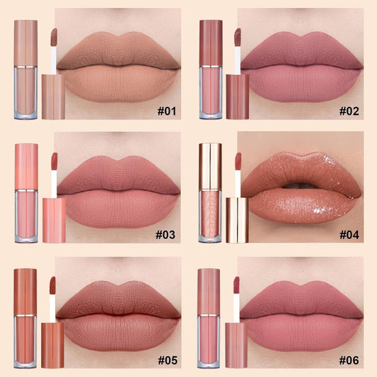 Lipstick Set of 12 Matte Velvet Mini Liquid Lipstick Set for Women