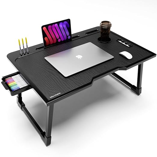 Study Table for Students Bed Table for Study Foldable Laptop Table Portable & Lightweight Mini Table Bed Reading Table,Laptop Stands, Laptop Desk