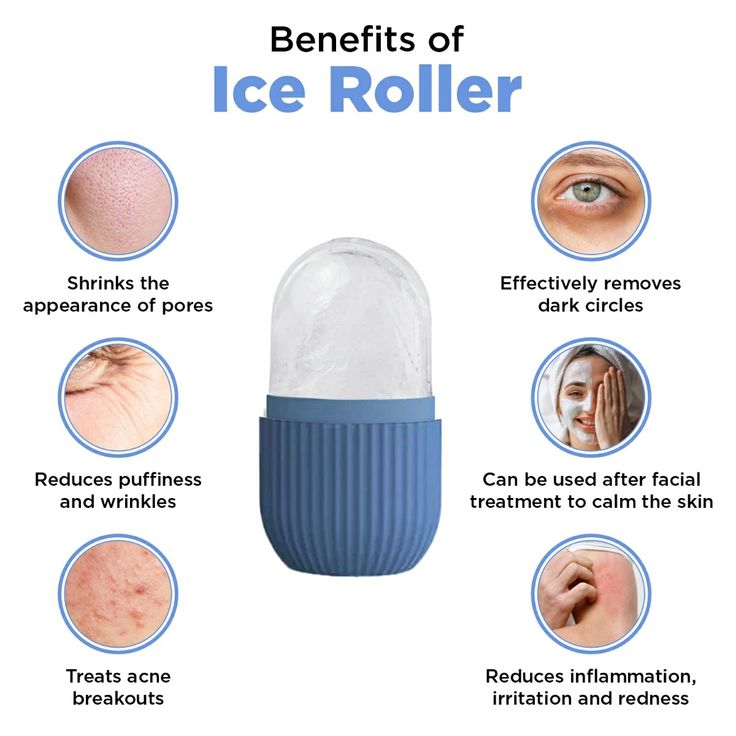 Ice Roller for Face Massager | Pack of 3