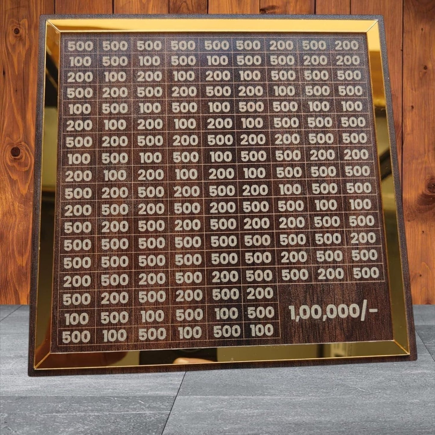 Wooden Piggy Bank for Kids & Adults